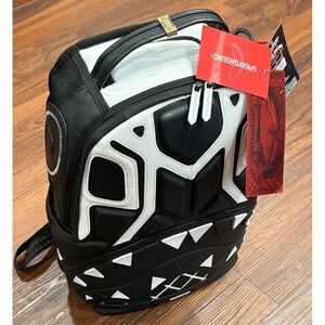 Sprayground Black and White Backpack